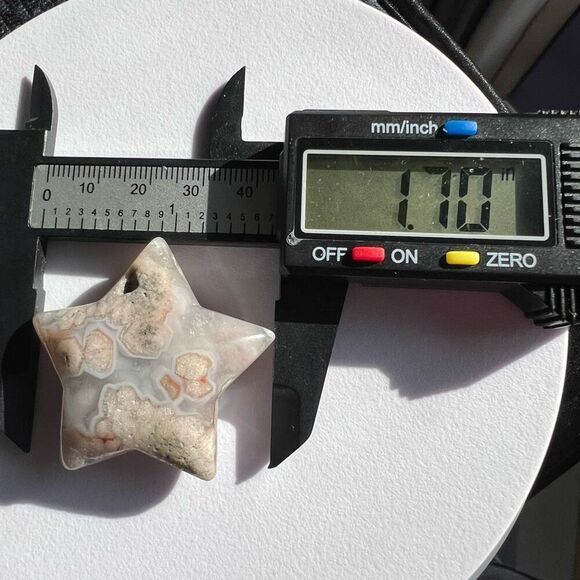 Flower Agate Star‎ Carving (7) - Picture 9 of 10